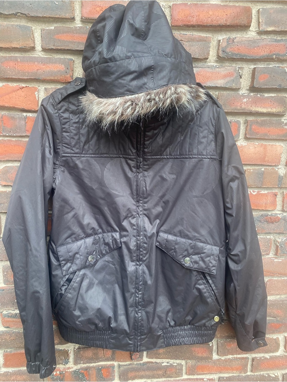 Burton Women’s Med Ski Jacket with Faux Fur Trim